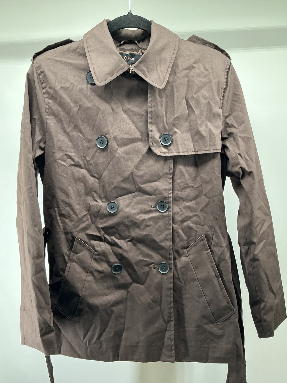 Comfort Stretch Short Trench Coat